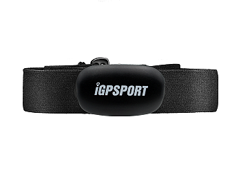 iGPSport Bluetooth + ANT+ Pulsbælte, Black
